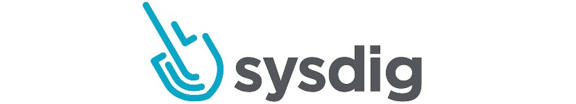 Sysdig logo.