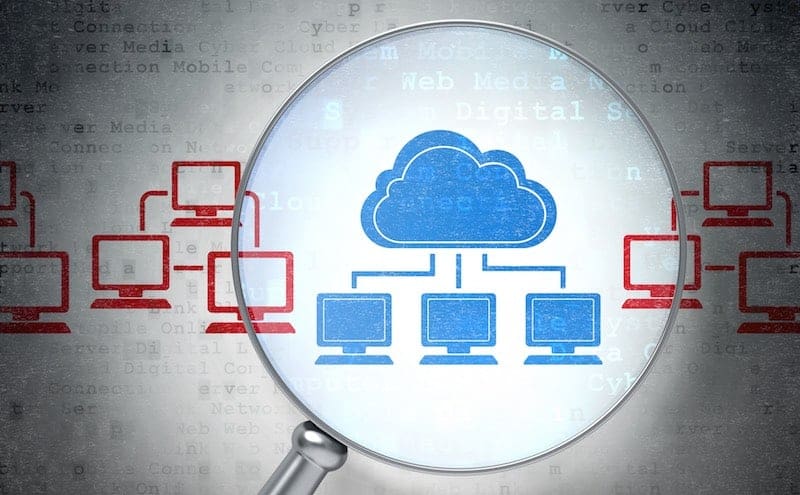 magnifying glass Looking at Cloud Monitoring Tools