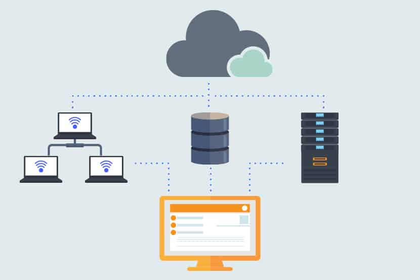 diagram of how cloud monitoring works