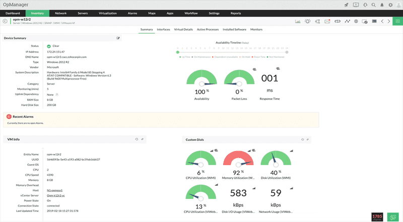 ManageEngine OpManager