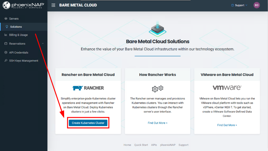 BMC Milestone Rancher Server Deployment