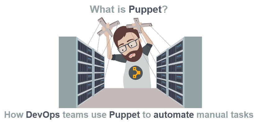 What is Puppet and how DevOps teams use it to automate server deployment.