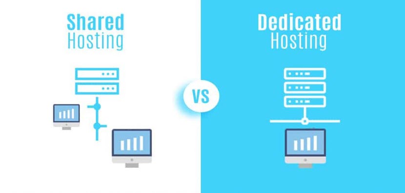 Shared hosting vs dedicated hosting