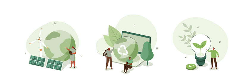 How is sustainability achieved in data centers.