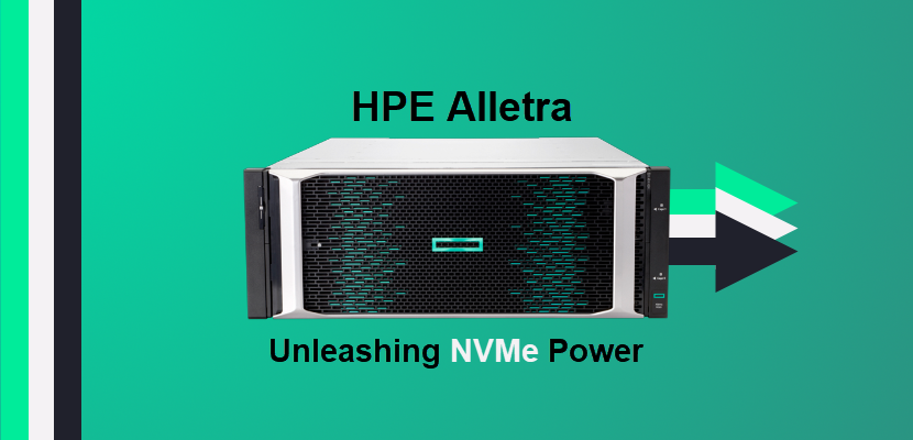 HPE Alletra: Unleashing NVMe Power