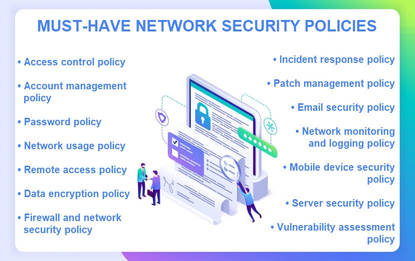 14 critical network security policies