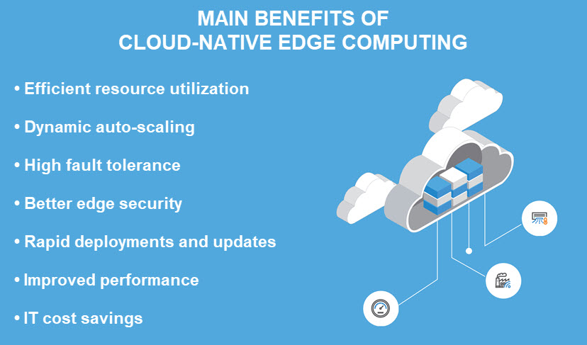 Benefits of cloud-native edge computing