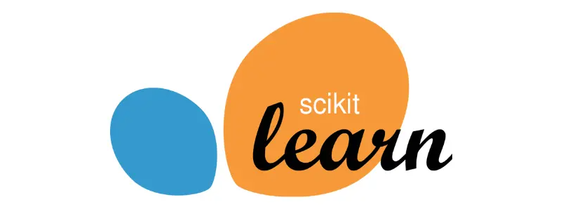 Scikit-learn logo (a top Python machine learning library)