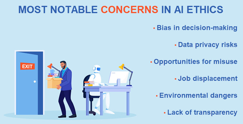 Biggest concerns to AI ethics