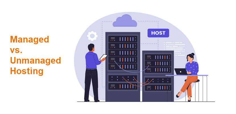 managed vs unmanaged hosting