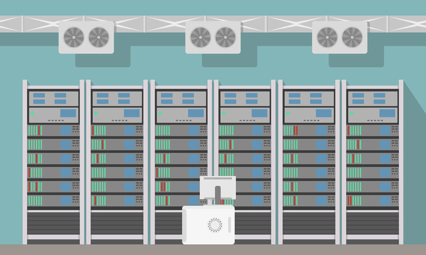 Controlling temperature and humidity levels at data centers