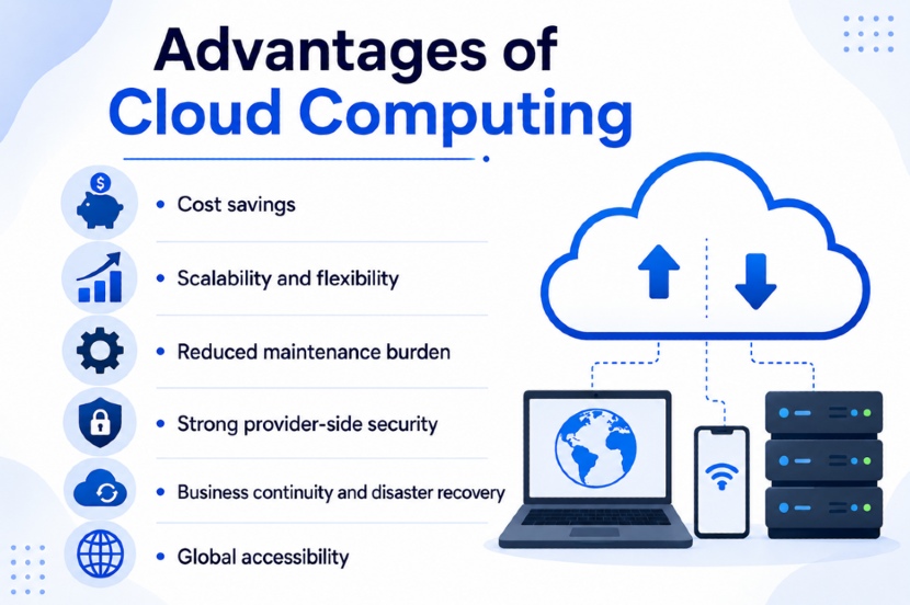 Advantages of cloud computing