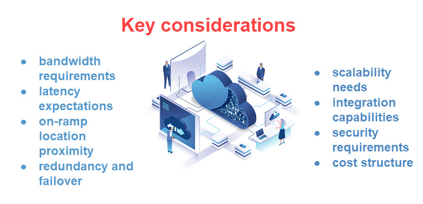 cloud on ramp key considerations