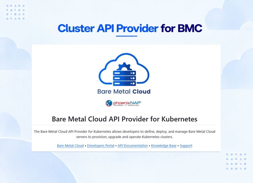 Cluster API Provider for BMC: the README of the cluster-api-provider-bmc GitHub repository with the Bare Metal Cloud logo and the provider description.