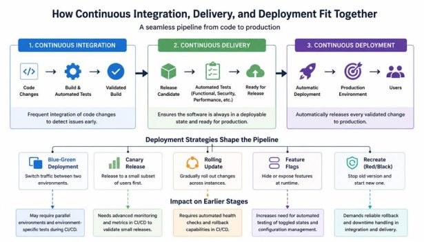 Continuous Delivery vs. Deployment vs. Integration