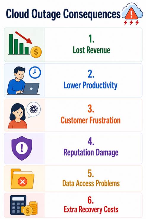 cloud outage consequences