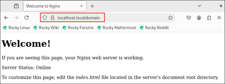 How to Install and Configure Nginx on CentOS and Rocky Linux