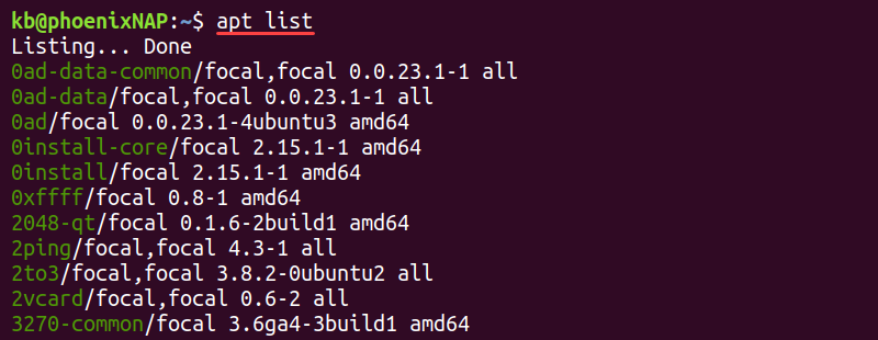 how-to-list-installed-packages-in-ubuntu