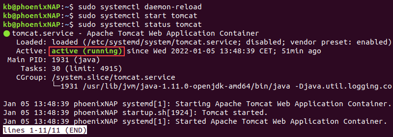 Install Tomcat On Ubuntu Step by Step Tutorial PhoenixNAP KB