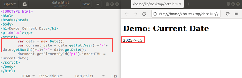 Learn How To Get Current Date Time In JavaScript