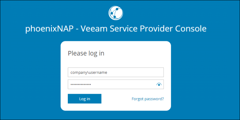 Veeam Service Provider Console Guide | PhoenixNAP KB