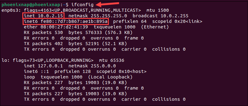 Quickly find your IP Address  Howtoforge - Linux Howtos and Tutorials