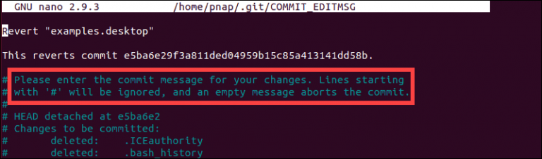 Git Revert How to Undo Last Commit