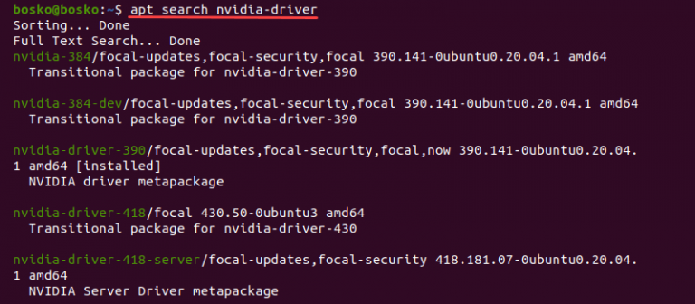 how to remove nvidia drivers ubuntu command line