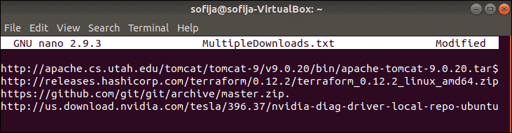 download-multiple-files-using-wget