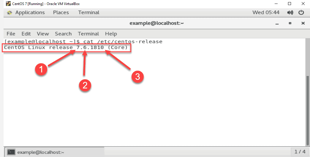 example of major, minor and Asynchronous release number