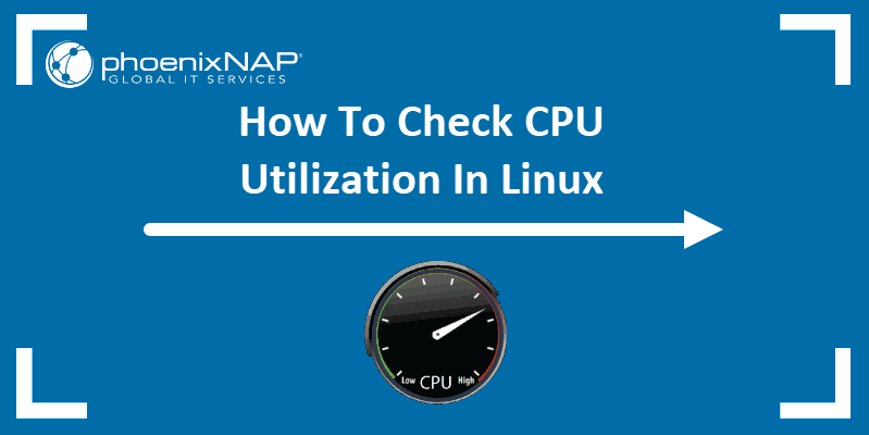 linux command check cpu usage