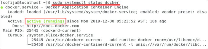 centos 7 docker install