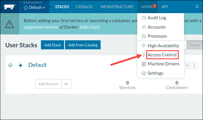 Configure Rancher on CentOS.