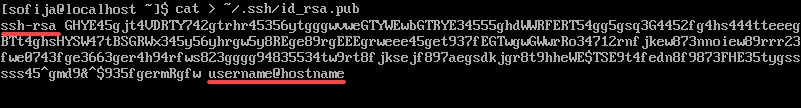 example of a ssh public key on local machine username