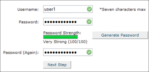 create database user in cPanel