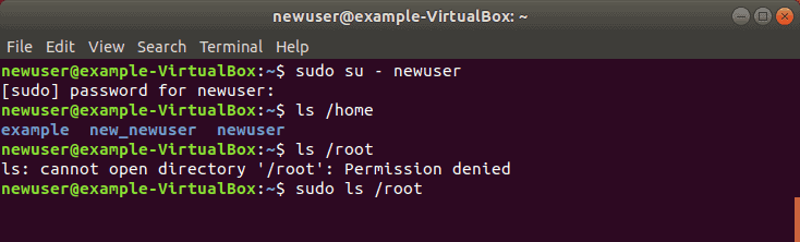 verify sudo access in ubuntu