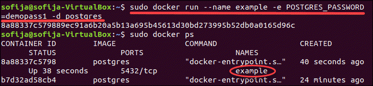 postgres 13 docker