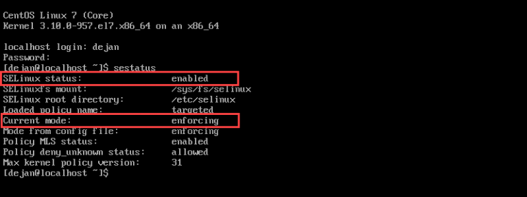 Selinux отключить centos 6
