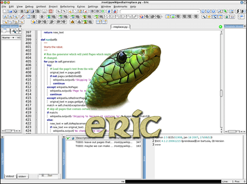 Eric Python IDE