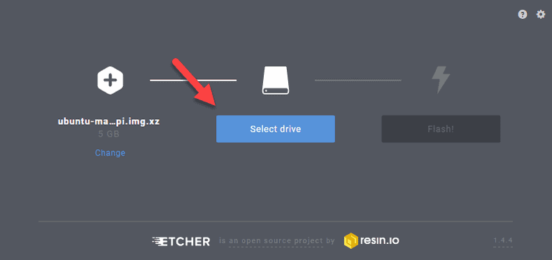 Etcher tool with select drive