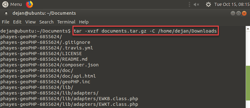 Ban n Perseus H sv ti Linux Tar Folder Do llapot Havi