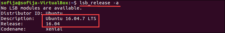 Find Ubuntu version from terminal.