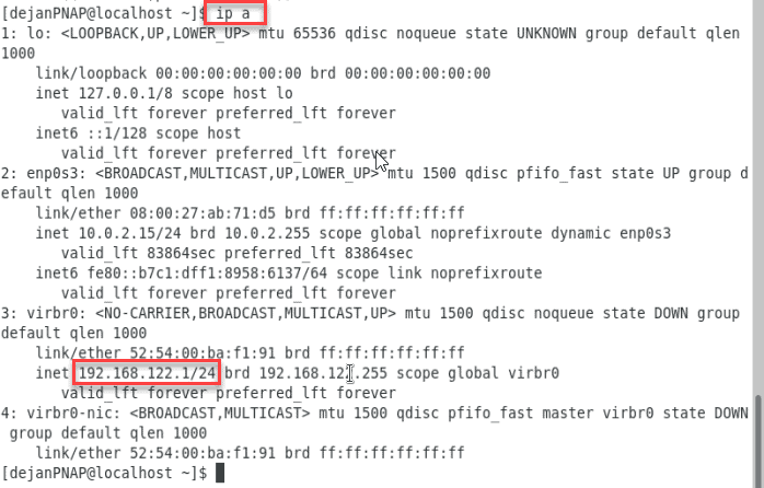 Find your server's IP address to access the Nginx page.