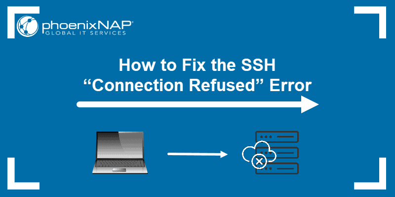 Ошибка connection refused. SSH connection refused.