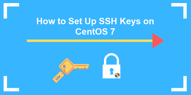 tutorial on generating SSH keys on CentOS 7