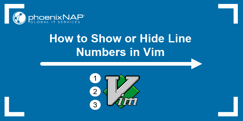 Tutorial on how to display line numbers in Vim or vi text editor