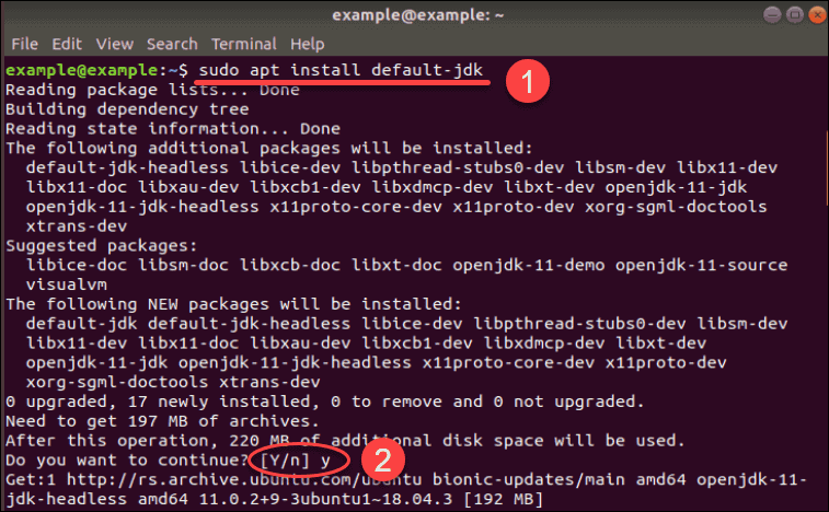 ubuntu download java