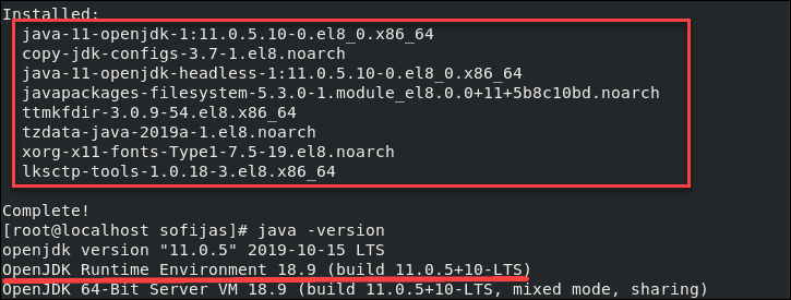 yum install ant without openjdk rpm