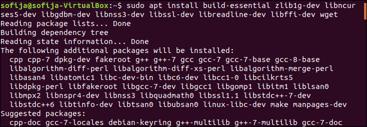 ubuntu python 3.6 install