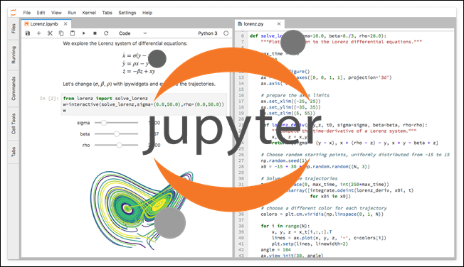 Jupyter python IDE